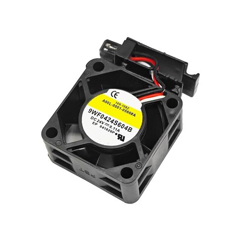 مروحة تبريد 9WF0424S604B A90L-0001-0566 #A تيار مستمر 24 فولت 0.11A 2.64 واط 4 سنتيمتر 4020 40x40x20 مللي متر 3-سلك المقبس الطرفية مع قوس in Kuwait