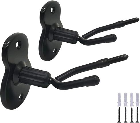 Violin and Viola Wall Mount Hanger Hook Metal Rubber Padded Secure Storage for Home Studio Music Classroom in Kuwait