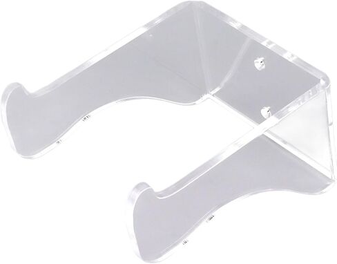 Haofy Clear Acrylic Guitar Wall Mount Hanger, Heavy Duty Transparent Hook for Guitar, Violin, Ukulele, Space Saving for Home in Kuwait