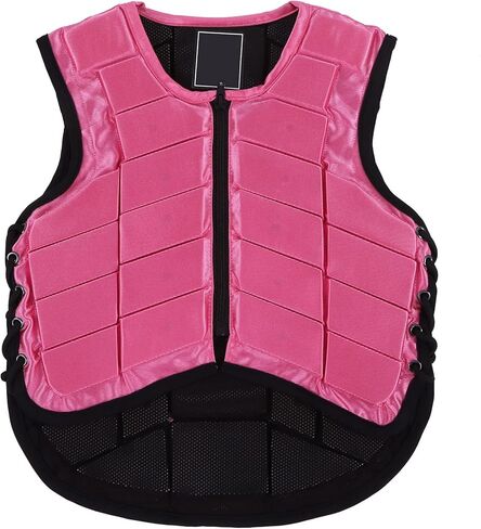 Kids Equestrian Vest, Unisex Equestrian Protective Vest Padded Horse Riding Protective Gear Protective Horse Riding Training Safety Vest, Safe Horse Rider Vest for Boys Girls in Kuwait