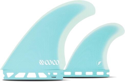 Futures Fins Coco Ho Twin +1 Fin Set - Small - Blue in Kuwait