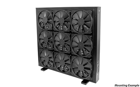 Watercool MO-RA IV 600 Radiator, 9x200mm, Black in Kuwait