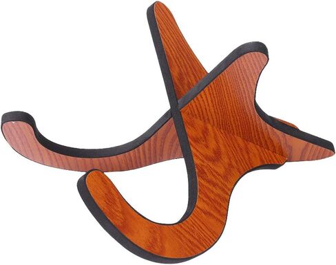 Alomejor Wooden Instrument Stand, Detachable Holder for Violin Ukulele Mandolin Banjo, Lightweight with Easy Installation and Disassembly in Kuwait