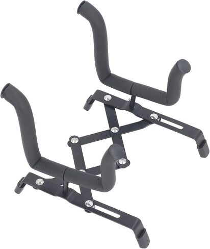 LiebeWH Retractable Ukulele Stand Floor Foldable Violin Metal Folding Portable with Soft Sponge Cushion for Ukuleles Mandolins and Violins in Kuwait