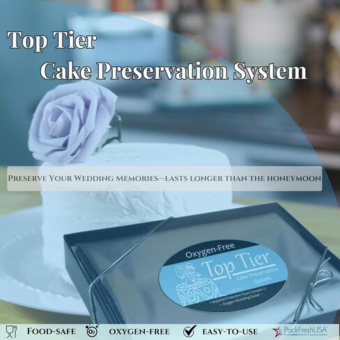PackFreshUSA Top Tier Cake Preservation System in Kuwait