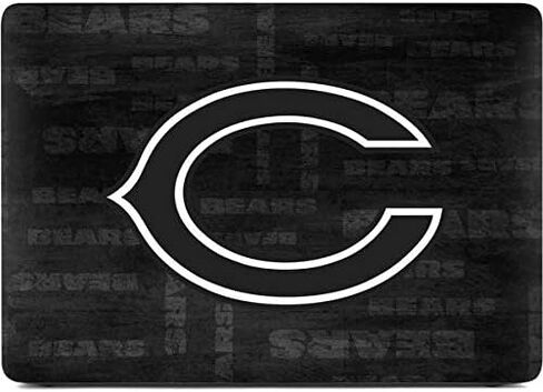 Skinit Decal Laptop Skin Compatible with MacBook Air 13in (2020) - Officially Licensed NFL Chicago Bears Black & White Design in Saudi Arabia