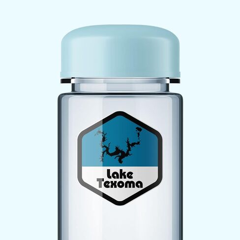 Squiddy Lake Texoma Oklahoma Texas - Vinyl Sticker Decal for Phone, Laptop, Water Bottle (3" Wide) in Saudi Arabia