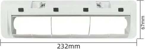 HIZON Main Brush Cover，Compatible for Dreame， w10/w10 pro RLS5C Robot Vacuum Cleaner in Saudi Arabia