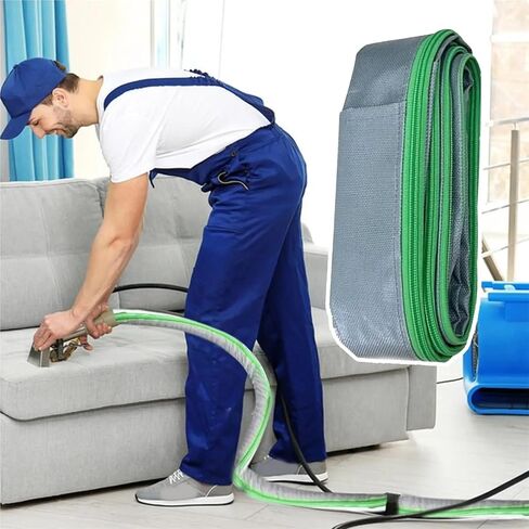 3.5m Vacuum Hose Sleeve Vacuum Tube Protective Cover Cloth Dust Extractor Hose Wrap for Vacuum Hose Protector Accessories in Saudi Arabia