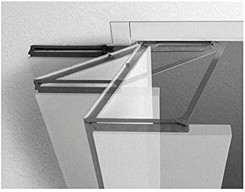 Milcasa Compack 180 Degrees - مجموعة أدوات الباب ثنائية الطي، مجموعة أدوات الباب القابلة للطي، نظام مفصلات من الدرجة التجارية. in Kuwait