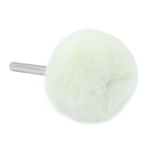 20pcs Cashmere Polishing Buffing Wheel, Buffing Wheel with 3mm×25mm Shank for Polishing Kit in Kuwait
