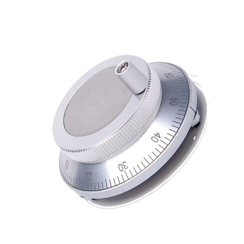 1pcs 80mm Handwheel5V 12V 24V Manual Pulse Generator 100/25 Handwheels in Kuwait