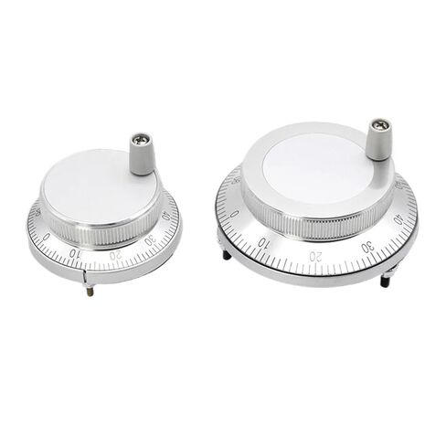 1pcs 80mm Handwheel5V 12V 24V Manual Pulse Generator 100/25 Handwheels in Kuwait