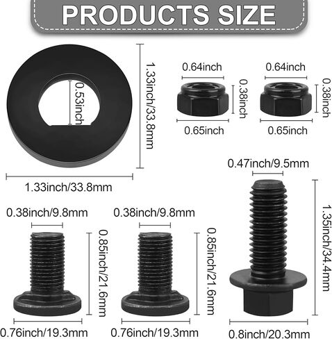 5640321002 Lawn Mower Bolts Kit for EGO 21" Dual Blades Mowers | LM2130SP LM2150SP LM2160SP, Replacement Parts, Bolts/Nuts/Washers in Kuwait