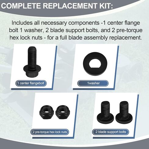 5640321002 Lawn Mower Bolts Kit for EGO 21" Dual Blades Mowers | LM2130SP LM2150SP LM2160SP, Replacement Parts, Bolts/Nuts/Washers in Kuwait