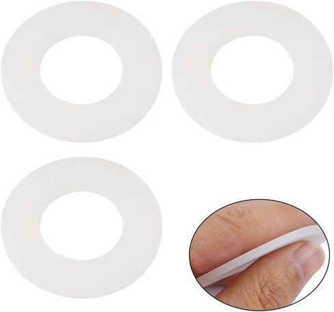 3 Pack Replacement Diaphragm Seal 65mm Dudley Vantage Pneumatic Flush Valve 314574, Compatible with Niagara Vantage Single or Dual Flush Cistern, Rubber Washer in Kuwait