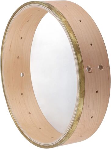 11 Inch Maple Banjo Rim for Banjo Parts Accessories, 27.9cm Hollow Frame, 12.19mm Thickness, Lightweight Musical Instrument Tool for Protection and Portability in Kuwait