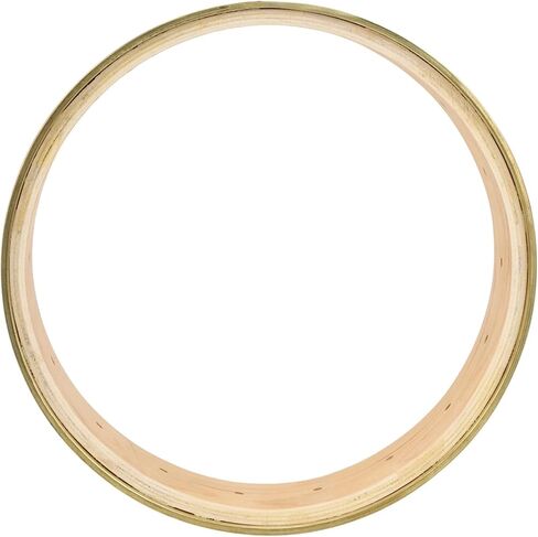 11 Inch Maple Banjo Rim for Banjo Parts Accessories, 27.9cm Hollow Frame, 12.19mm Thickness, Lightweight Musical Instrument Tool for Protection and Portability in Kuwait