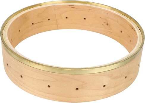 11 Inch Maple Banjo Rim for Banjo Parts Accessories, 27.9cm Hollow Frame, 12.19mm Thickness, Lightweight Musical Instrument Tool for Protection and Portability in Kuwait