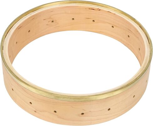 11 Inch Maple Banjo Rim for Banjo Parts Accessories, 27.9cm Hollow Frame, 12.19mm Thickness, Lightweight Musical Instrument Tool for Protection and Portability in Kuwait