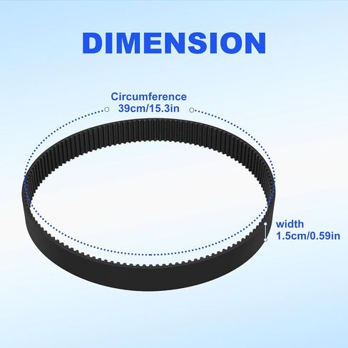 AC-0815 Air Compressor Replacement Belts，Compatible with Craftsman,also for DeWalt Oil Free Air Compressor，Part Numbers CAC-1311, CAC-1342 in Saudi Arabia