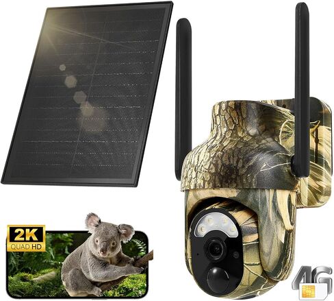 كاميرا درب مع التحكم في التطبيق 2K 360 ° View Night Vision IP65 CAM CAM CAM in Kuwait