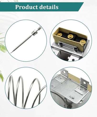 1177 Fryer High Limit Switch LCCM2003000 with 3/8" Mpt Stuff Box Hi Limit 232℃/450°F Replacement for ATOSA 301030005,Imperial,ROBERTSHAW,and Other Deep Fryer in Kuwait