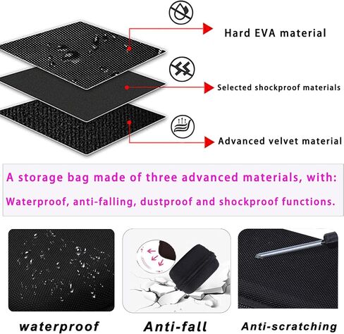 Hard EVA Carrying Storage Case Compatible with BELTBOX 3.0 vocal dampener for singers Protective Travel storage box in Kuwait