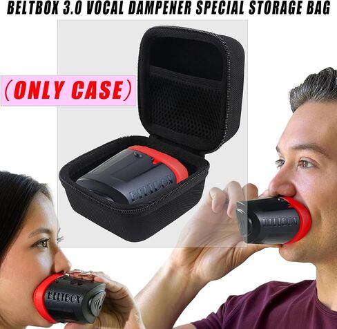 Hard EVA Carrying Storage Case Compatible with BELTBOX 3.0 vocal dampener for singers Protective Travel storage box in Kuwait