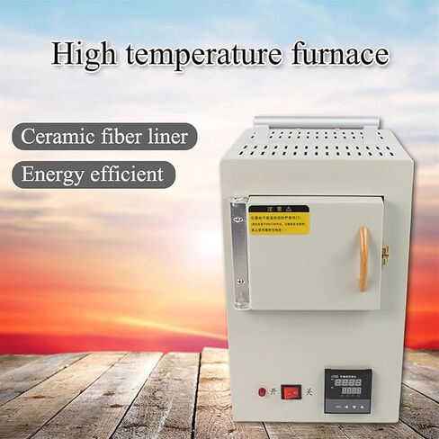 Lab Electric Muffle Furnace, Closed Laboratory, Electric Stoves with Integrated Program Control, High-Temperature Furnace 1.5 Kw in Kuwait