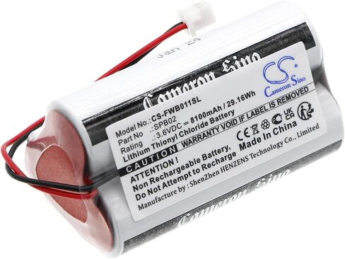 Battery for Fluidwell F126-EG displays, F130 Display, F131 Display, F132 Display, F133 Display, F136 Display, F170 Display, F173 Display, F190 Display, F193 Display PN: SPB02 8100mAh in Kuwait