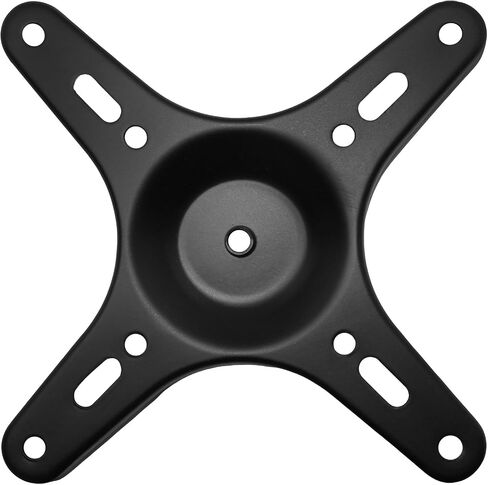 VESA Mount Adapter Plate Portable Monitor TV Wall Mount Bracket Universal 50x50mm 75x75mm 100x100mm Hole Spacing 1/4 Inch Threaded Hole Includes 4 Screws for Connecting to Tripod Black in Saudi Arabia