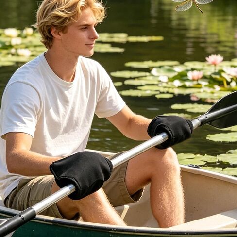 Kayak Paddle Gloves for Adults,Touring Hand Protection - Canoe Paddle Mitts | for Enthusiasts Canoeists Paddlers Kayakers Sports Lovers Fishermen Anglers Cold Weather Touring Fishing in Kuwait