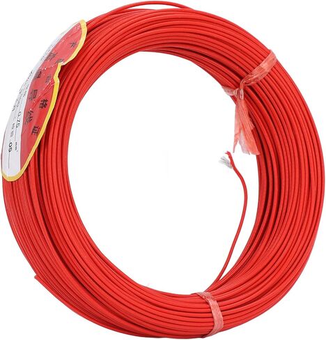 ملف كاشف حلقة السيارة، كابل غلاف PTFE بطول 0.75 مم² 50 متر 600 فولت، سلك كاشف حلقة بوابة موقف السيارات للتحكم في حركة المرور وحاجز بوابة موقف السيارات in Kuwait