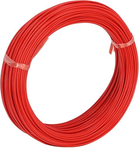 ملف كاشف حلقة السيارة، كابل غلاف PTFE بطول 0.75 مم² 50 متر 600 فولت، سلك كاشف حلقة بوابة موقف السيارات للتحكم في حركة المرور وحاجز بوابة موقف السيارات in Kuwait