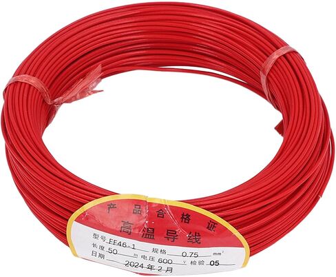 ملف كاشف حلقة السيارة، كابل غلاف PTFE بطول 0.75 مم² 50 متر 600 فولت، سلك كاشف حلقة بوابة موقف السيارات للتحكم في حركة المرور وحاجز بوابة موقف السيارات in Kuwait