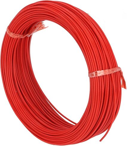 ملف كاشف حلقة السيارة، كابل غلاف PTFE بطول 0.75 مم² 50 متر 600 فولت، سلك كاشف حلقة بوابة موقف السيارات للتحكم في حركة المرور وحاجز بوابة موقف السيارات in Kuwait