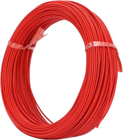 ملف كاشف حلقة السيارة، كابل غلاف PTFE بطول 0.75 مم² 50 متر 600 فولت، سلك كاشف حلقة بوابة موقف السيارات للتحكم في حركة المرور وحاجز بوابة موقف السيارات in Kuwait
