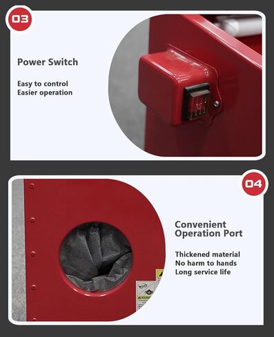 Portable Sandblaster,Led Lighting,One-Touch Switch,with Nozzles of 4 Specifications, Large Volume,Suitable for Removing Paint and Rust from The Parts in Kuwait
