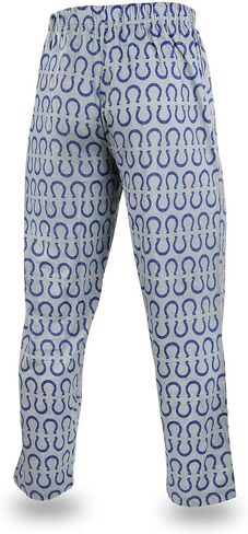 بنطال مريح للرجال من Zubaz مرخص رسميًا، Indianapolis Colts، مقاس X-Large in Kuwait