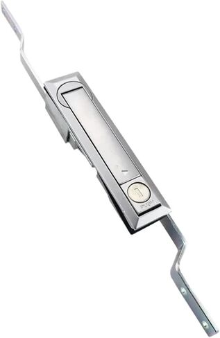 Zinc Alloy Industrial Electrical and Mechanical Equipment Switchgear Door Handle Rotary Lock 1Pcs(2bright Light) in Kuwait