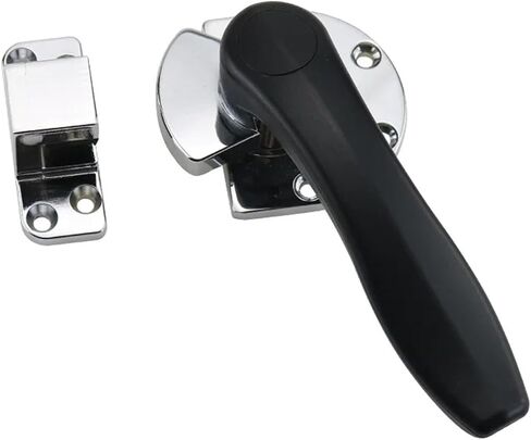 Zinc Alloy Freezer Heavy-Duty Handle Industrial Machinery and Equipment Electrical Rotary Lock 1Pcs(Right) in Saudi Arabia
