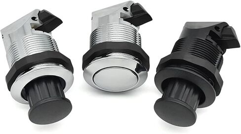 Buried Rotary Press Type Spring Lock Industrial Latch Plastic RV Yacht Circular Button 1Pcs(XK253WB) in Kuwait