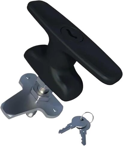 Zinc Alloy Industrial Automation Machinery Equipment Cabinet Rotary Door Handle Lock 1Pcs in Kuwait