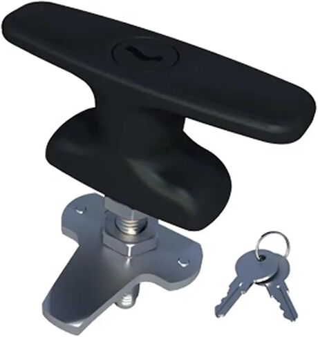 Zinc Alloy Industrial Automation Machinery Equipment Cabinet Rotary Door Handle Lock 1Pcs in Kuwait