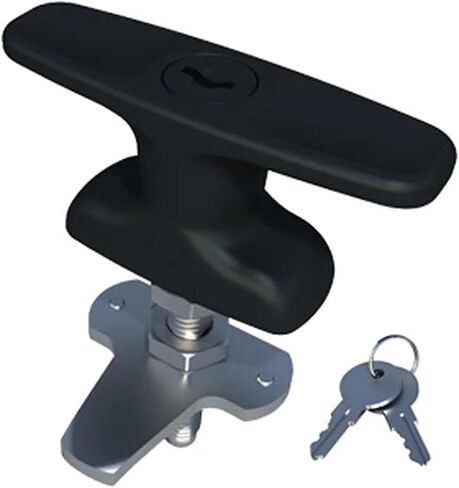 Zinc Alloy Industrial Automation Machinery Equipment Cabinet Rotary Door Handle Lock 1Pcs in Kuwait