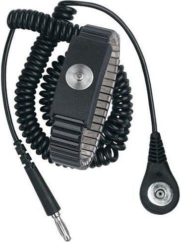 Desco 09188 Magsnap Metal Wrist Strap With 12' Coil Cord in Kuwait