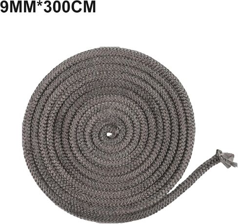 Fiberglass Rope Seal For Wood And Pellet Stoves Measuring 9mm In Diameter And Length Of 3 Meters For Sealing Effectiveness in Kuwait