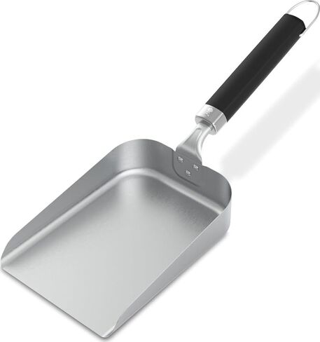 Weber Griddle Scoop – Wide Stainless Steel Scoop with Raised Edges, Non‑Slip Handle & Dishwasher‑Safe Design in Kuwait