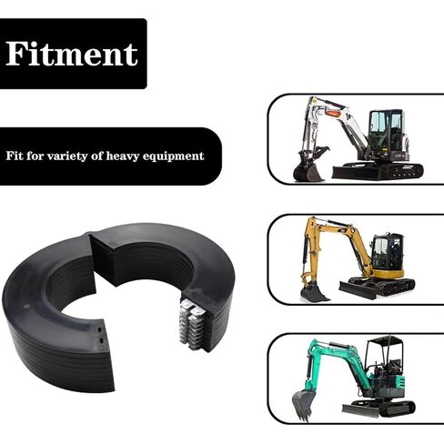 Bucket Pin Shims Replacement Kit 80mm 10Pcs Engineering Plastic for Excavators in Kuwait